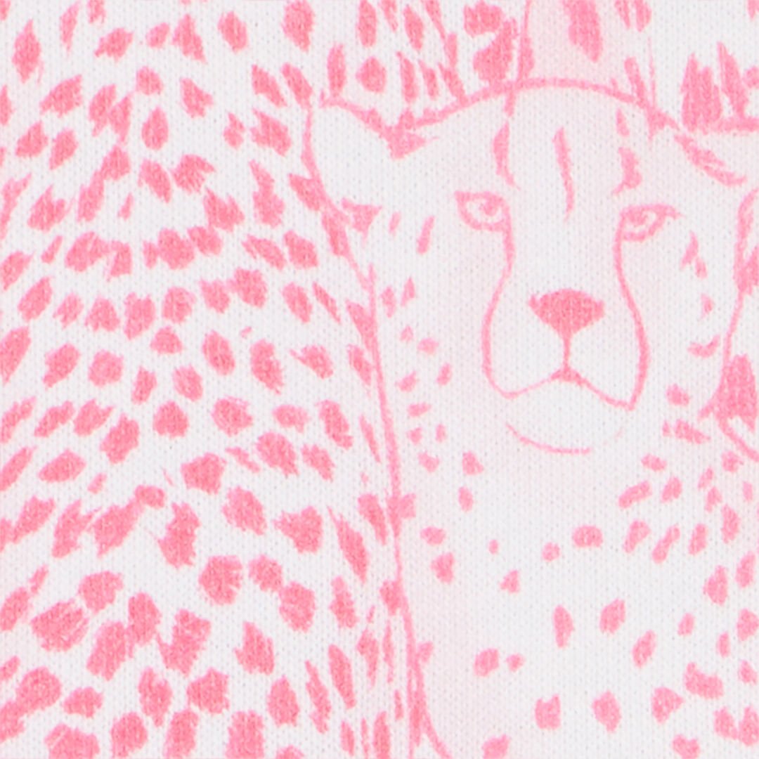 JU Sweatshirt Imprimé Animalier PINK UJT66C-5OO37