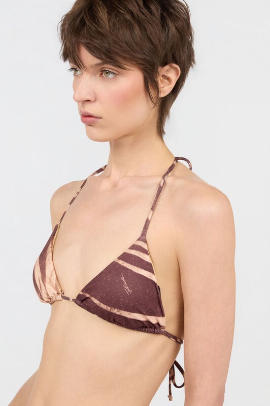 JC Natural Barb Print Bikini 751 BEIGE + 709 MARR WFM032-WF751