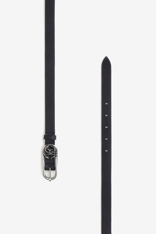RC Cintura con monogram RC Nero SRC002-PZC18