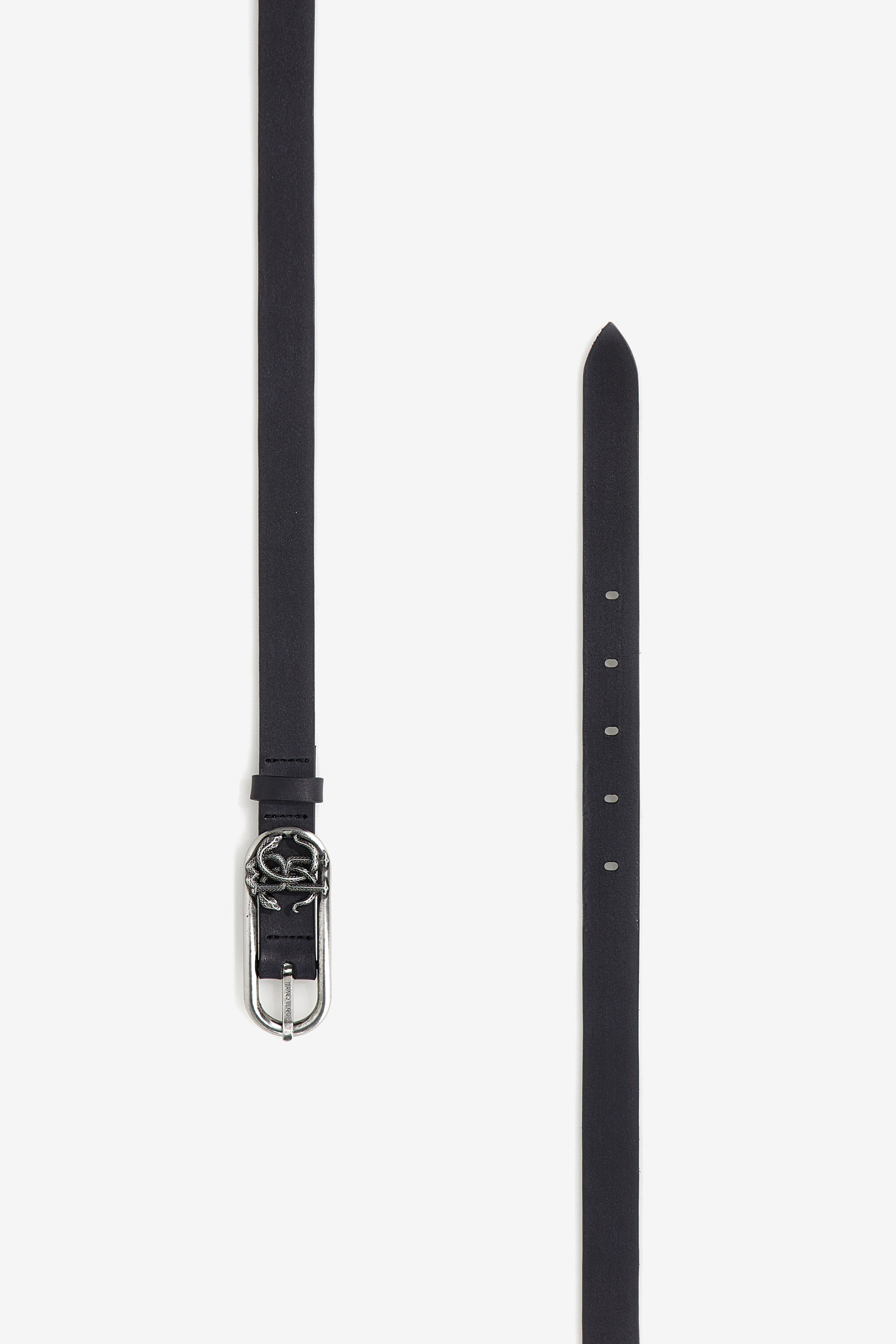 RC Cintura con monogram RC Nero SRC002-PZC18