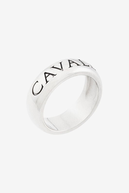 RC Logo-Print Ring RC Logo-Print Ring Silver PNG015-AM001