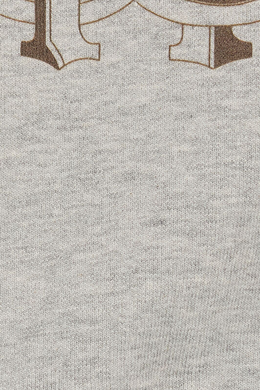 JU Sudadera Con Estampado Delante Y Detrás Gris UJT672-CF050