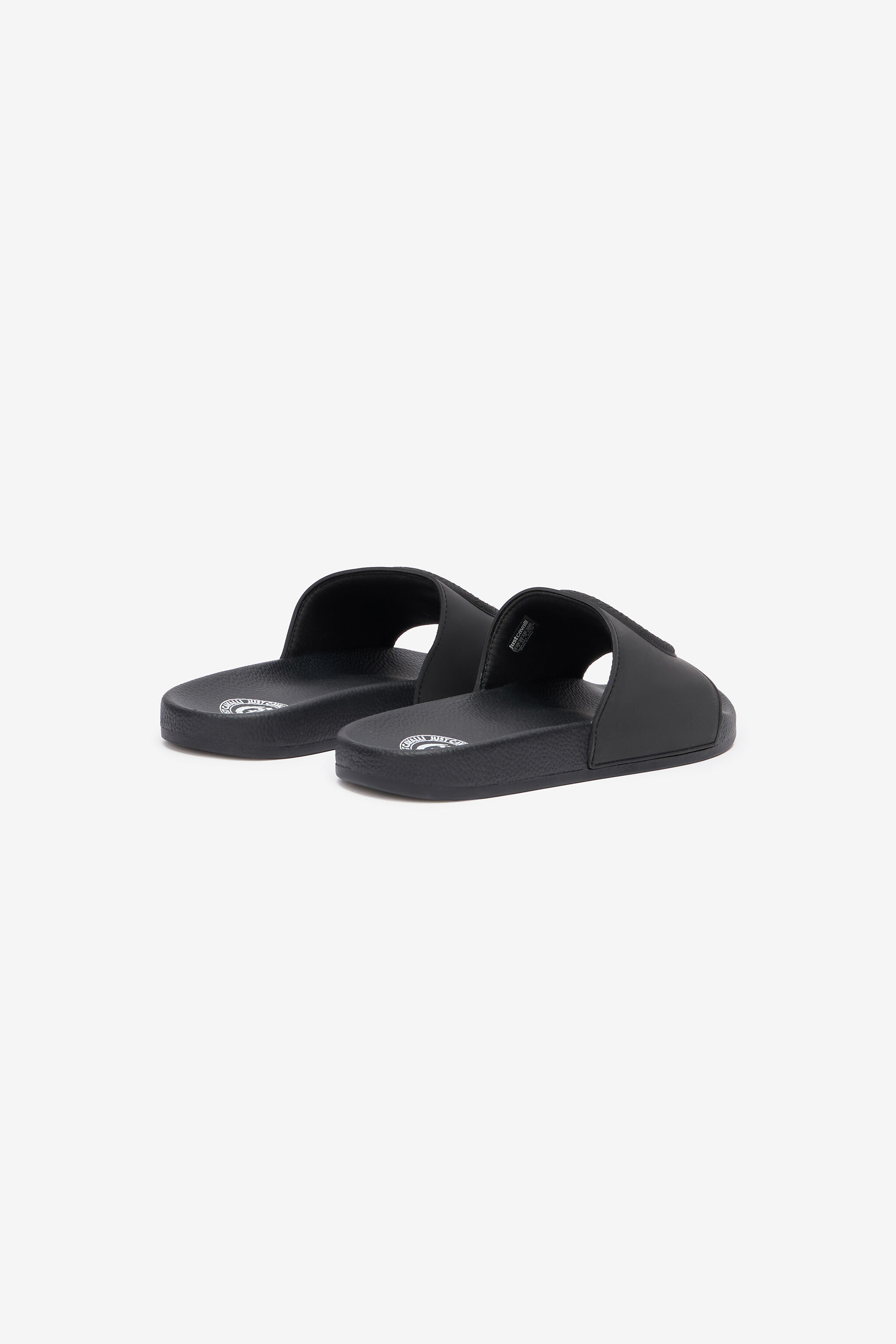 JC Mules À Logo Noir UFS028-UF303