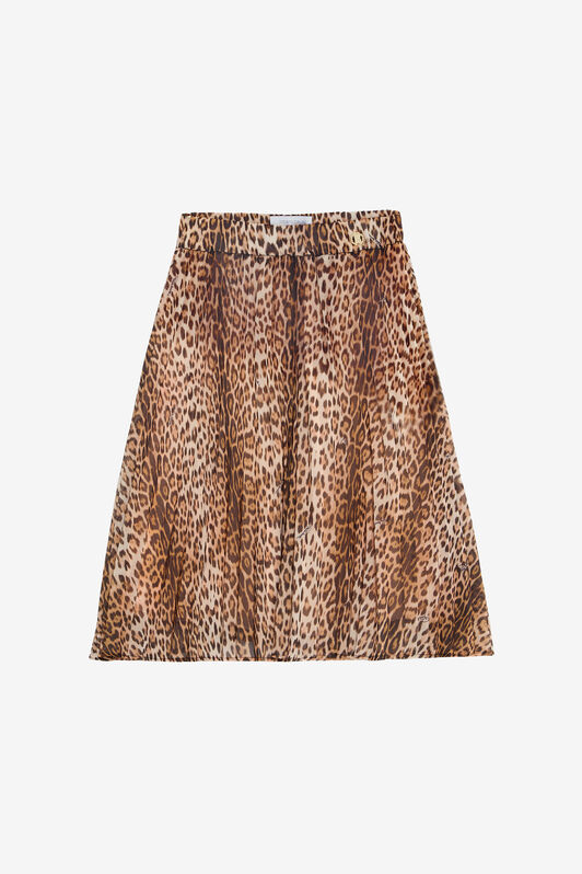 JU Gonna Con Stampa Jaguar Skin JU Gonna Con Stampa Jaguar Skin NATURAL VJT30C-FVO52