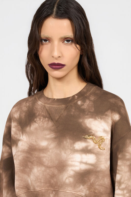 RC Tie Dye Sweatshirt NATURAL XQT66C-CF026