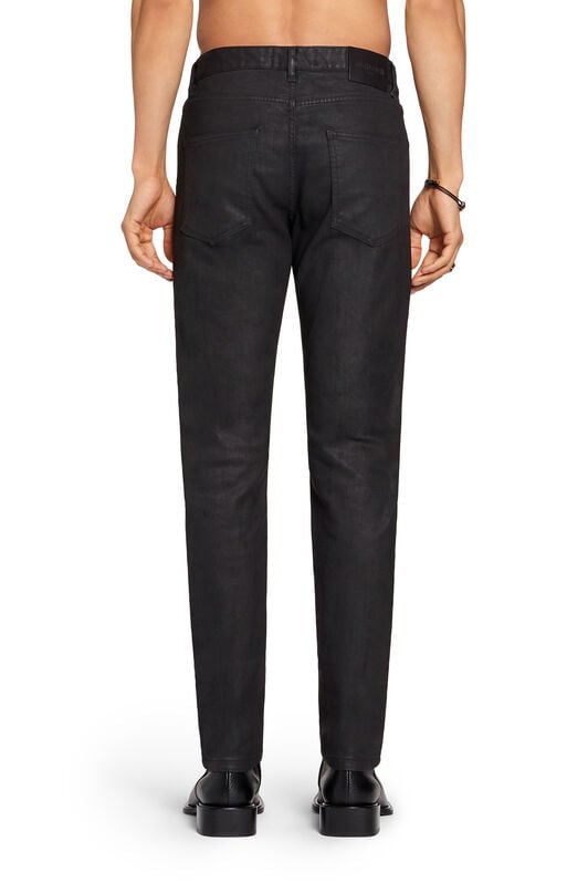 RC Jean ultra-slim enduit Noir LNJ245-DN002