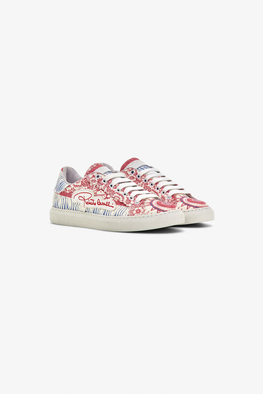 RC Bandana Print Sneakers Red TKS234-ACD07