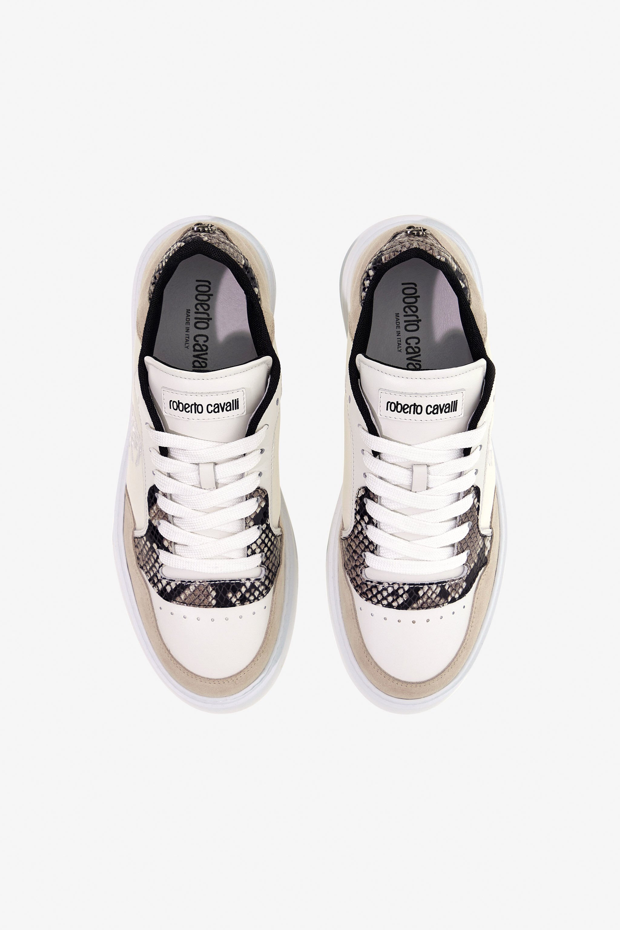 RC Low-Top Sneakers Bianco TRS041-PZ25A