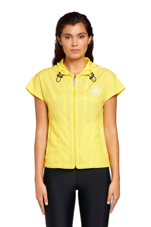 UG Giacca a vento sportiva con logo BLAZING YELLOW MYY07J-1K004