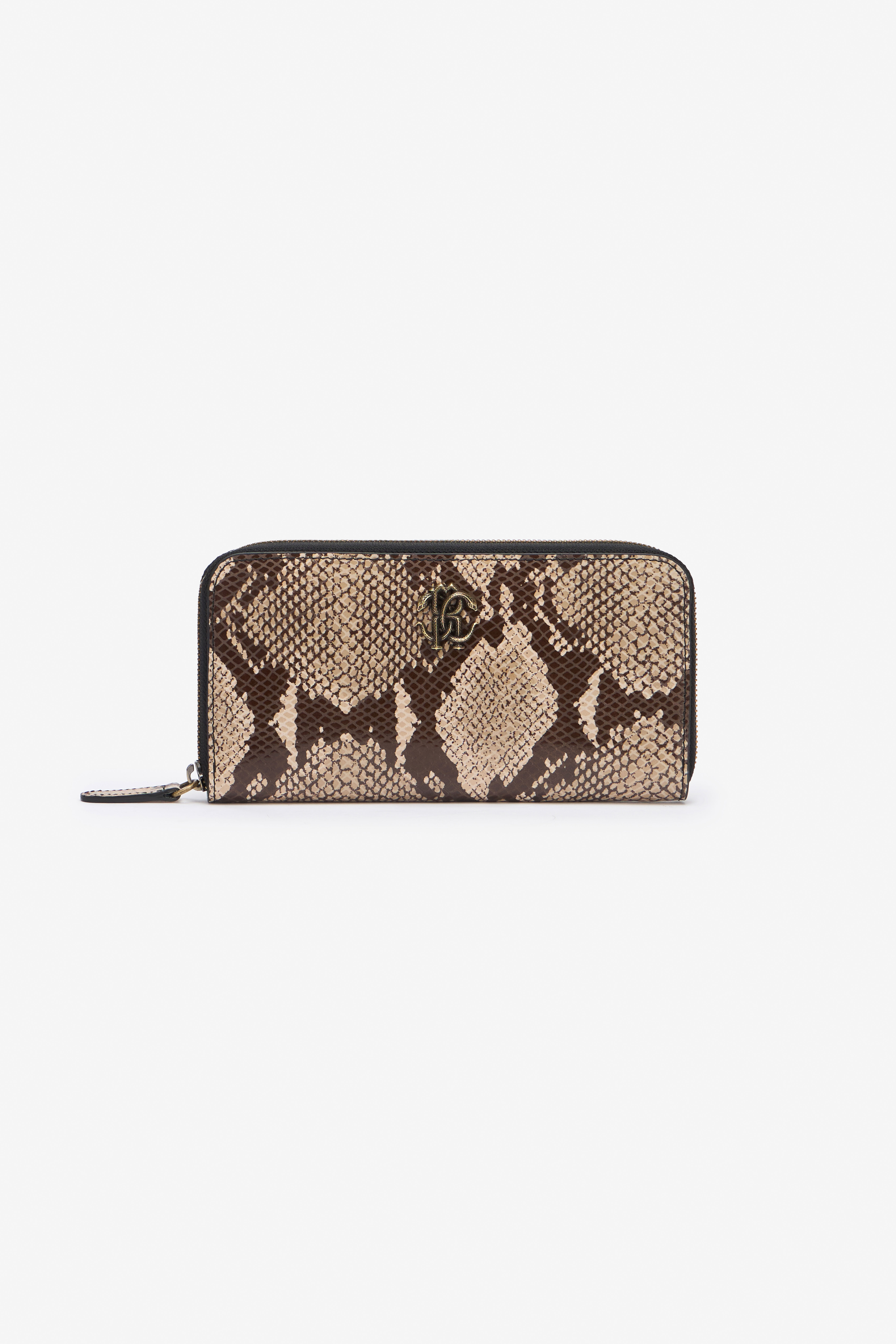 RC Python Print Wallet ROCK BEIGE QOA00C-PZO36