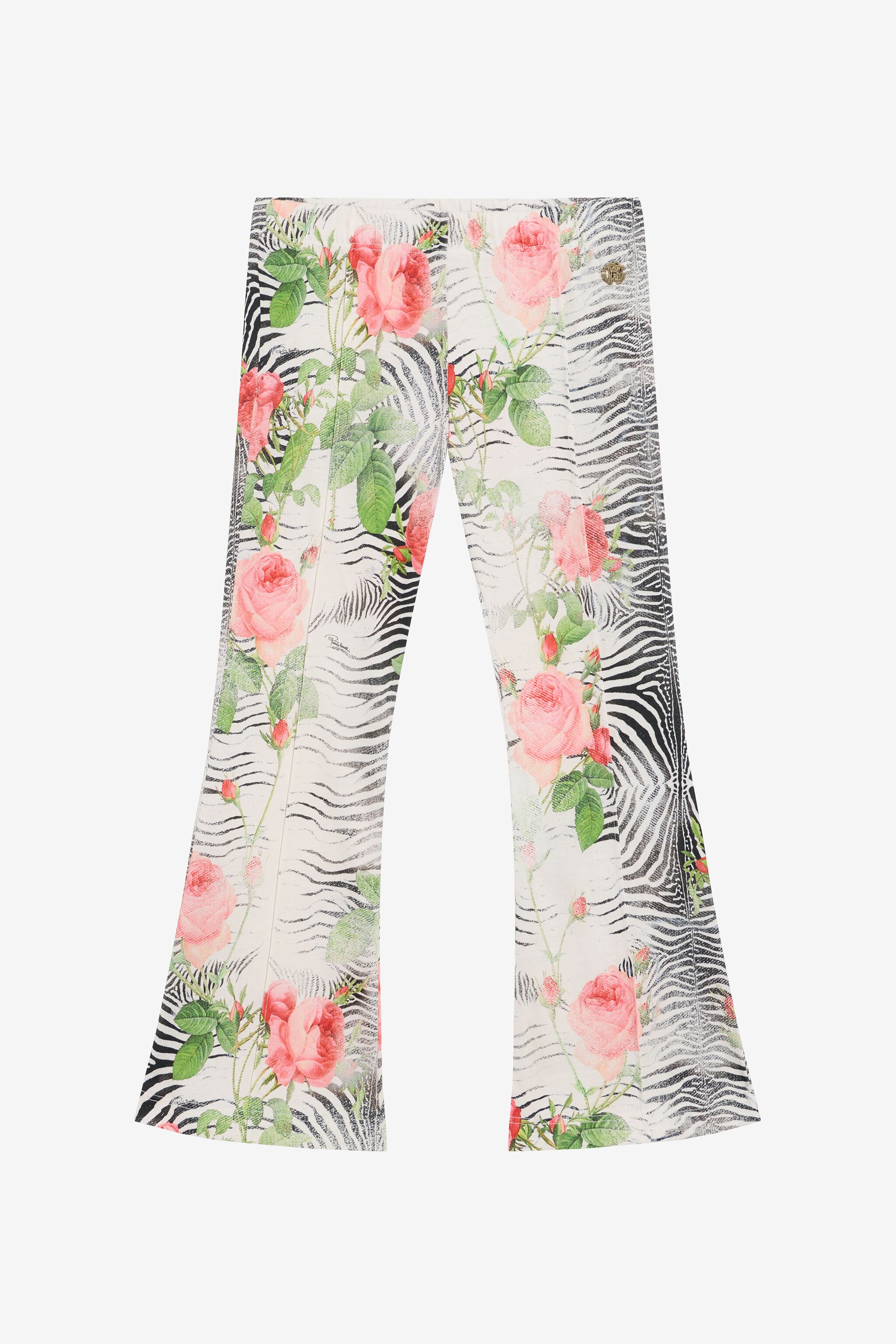 JU Zebra Rose Print Trousers JU Zebra Rose Print Trousers MULTICOLOR ZEBRA ROS UJT23B-JFO47