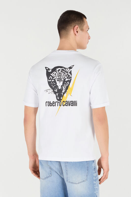 RC T-Shirt With Print And Logo White POT62B-JD060