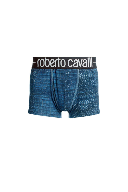 UG Blue crocodile print boxers UG Blue crocodile print boxers BLU IYO08I-JBP61