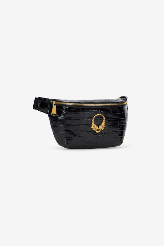 RC Roar Belt Bag Black Leather BLACK WRB002-PZ975