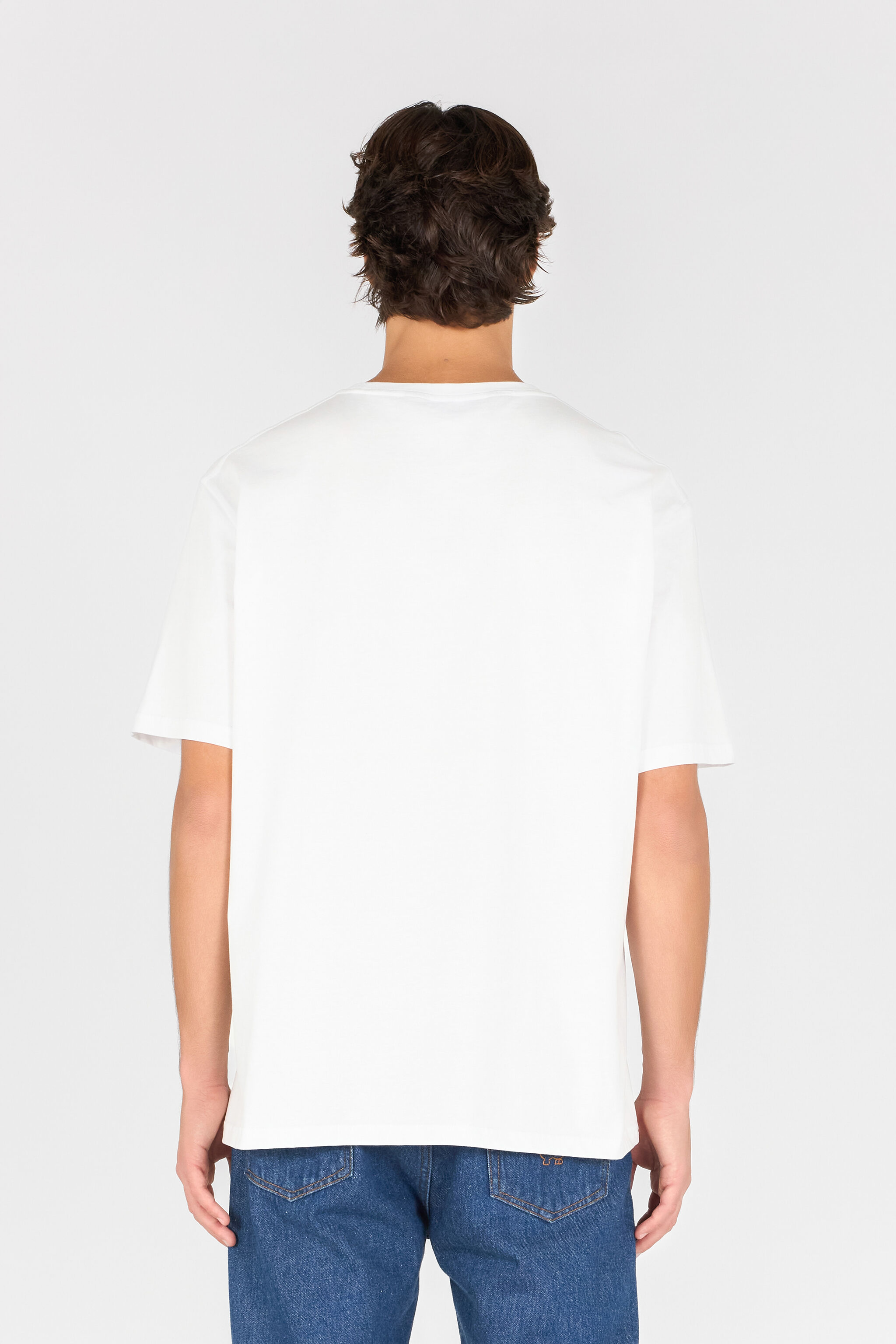 JC Just Cavalli Logo T-Shirt WHITE RRT933-RR195