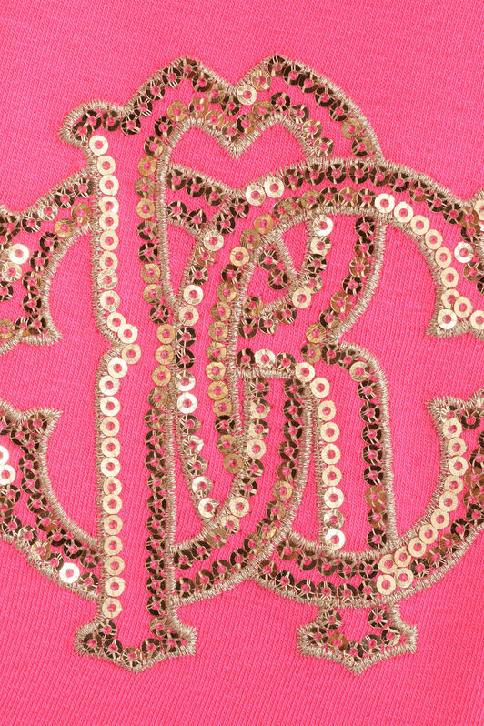 JU Legging à logo en sequins pour bébé JU Legging à logo en sequins pour bébé FUCHSIA JJT232-JV025