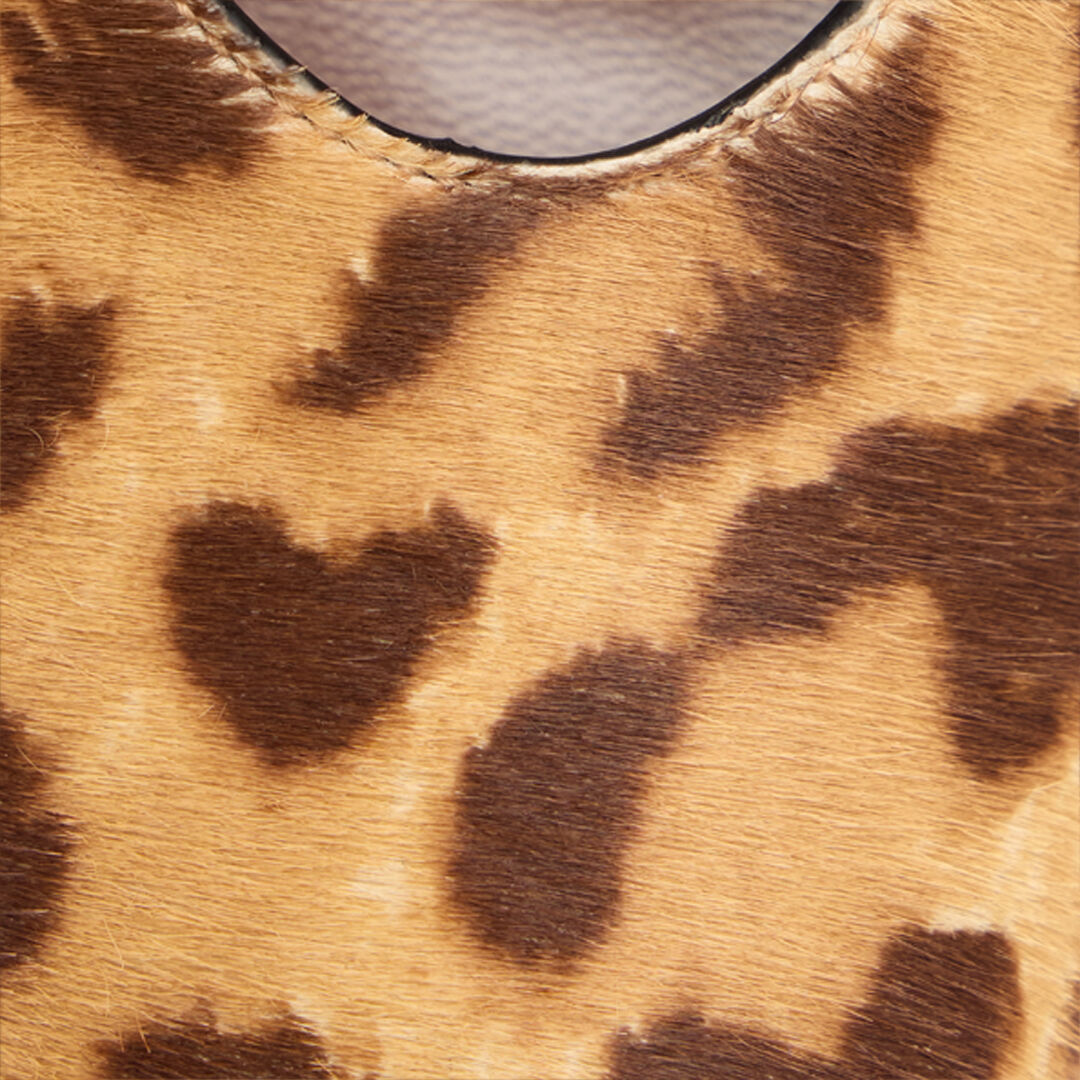 RC Hairy Leopard Skin Pumps Brown VKS120-PZA92