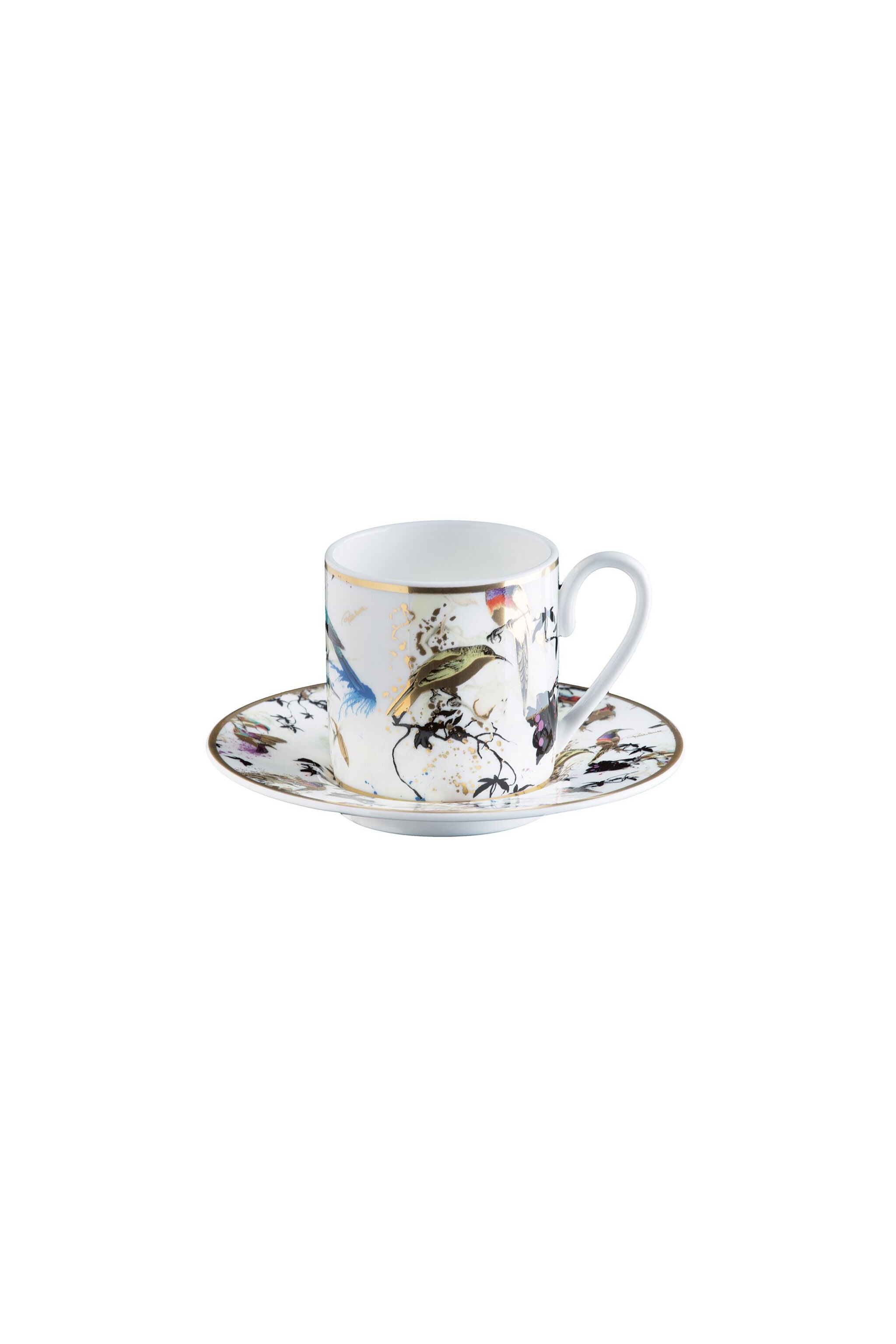 HO GARDEN'S BIRDS COFFEE CUPS GIFT SET (2 pieces) VARIANTE UNICA EWLBCD-CCR01