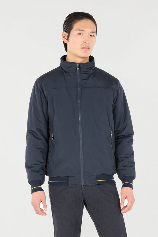 RC Bomber Imbottito Con Zip Blu scuro OOT40A-SBO02