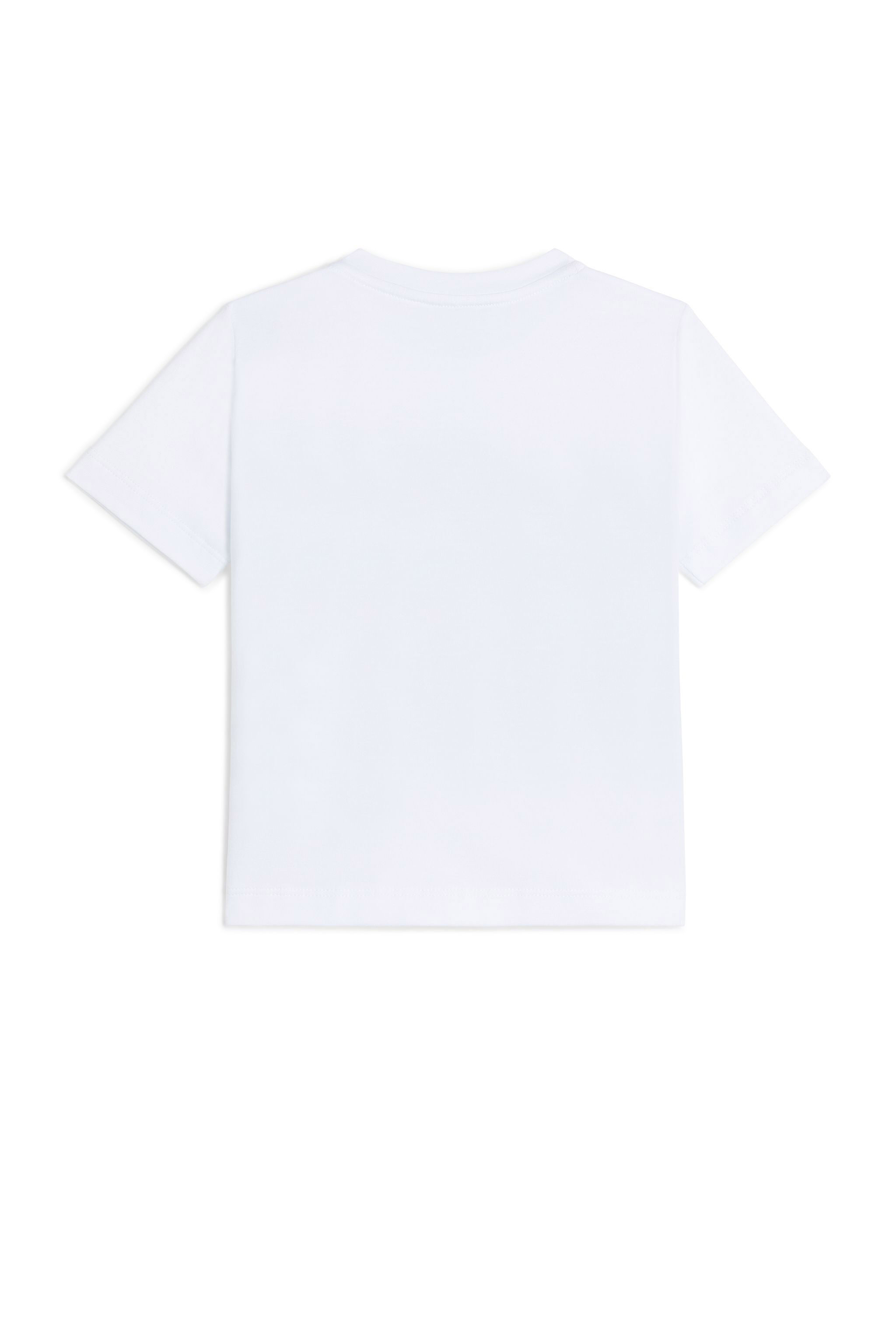 JU T-Shirt mit Tiger Skater Print Weiß MJT61C-JV025