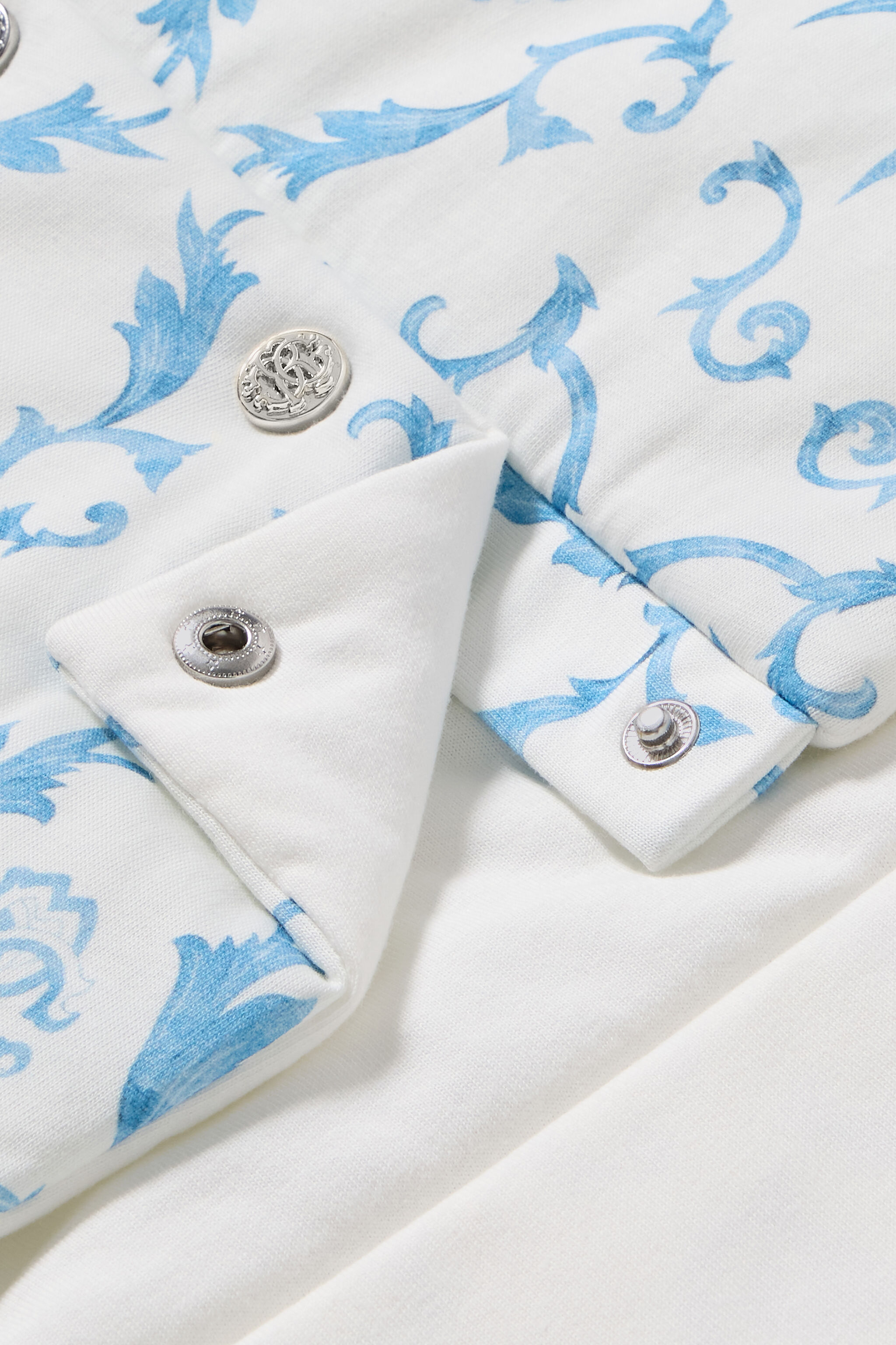JU Saco De Dormir Con Estampado Integral Y Monograma RC Azul claro UJT806-JFO36