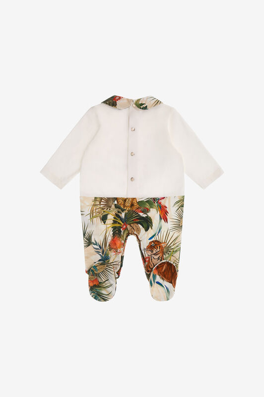 JU Jungle Print Babygrow set Vert SJT846-JD001