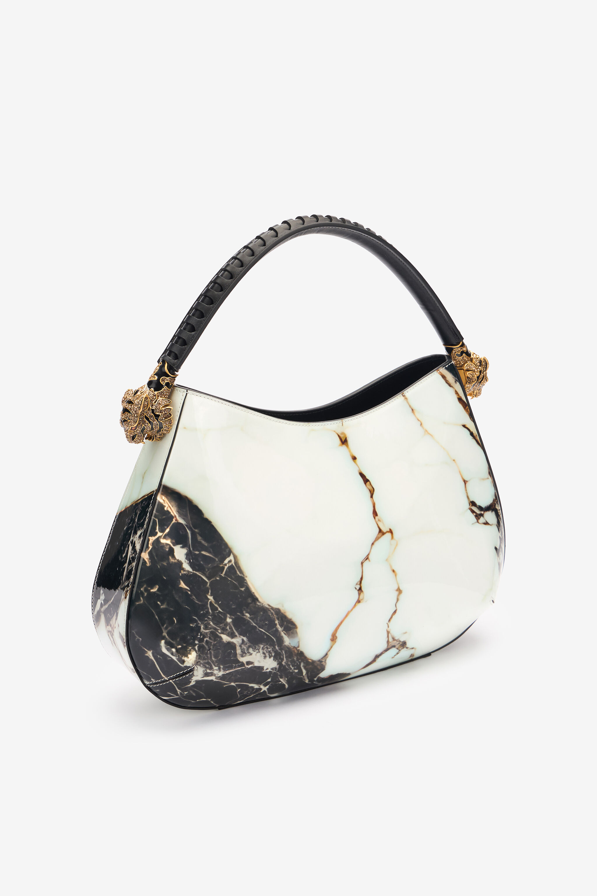 RC Marble-print Roar Bag White TKB022-FN079