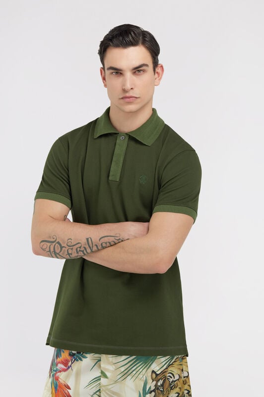 RC RC logo Polo RC RC logo Polo Verde oscuro SRT64B-KB002