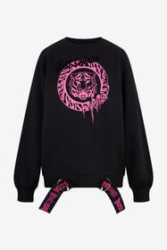 JC Black Sweatshirt BLACK RKT895-RK401