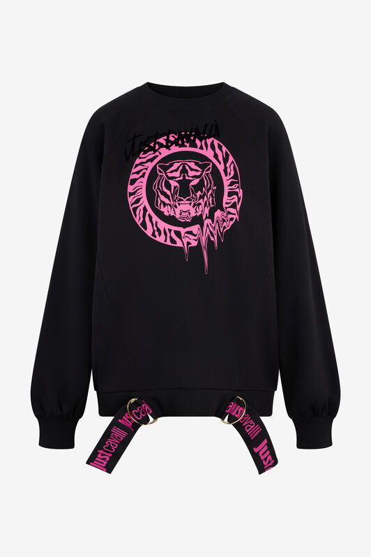 JC Black Sweatshirt BLACK RKT895-RK401