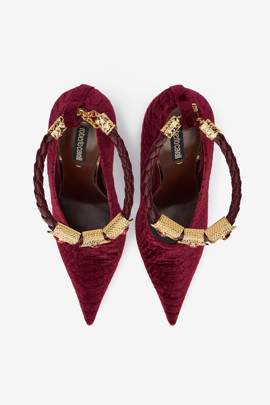 RC Burgundy Pumps With Strap RC Burgundy Pumps With Strap BORDEAUX VWS007-VL356