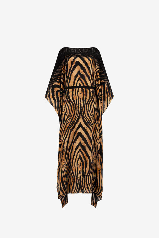 RC Freedom-Print Kaftan RC Freedom-Print Kaftan Braun NQM700-MO011