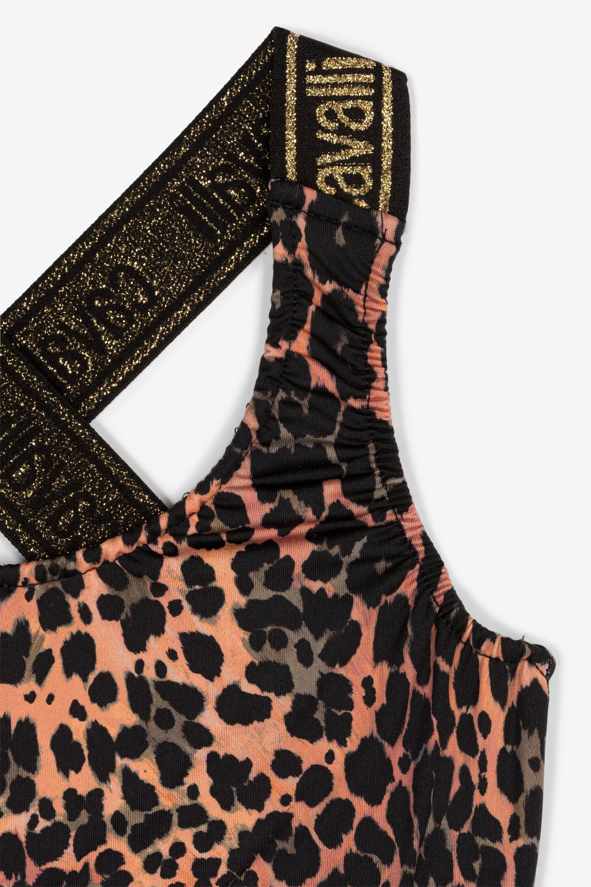 JU Leopard-Print Bikini Pink OJW002-LL011