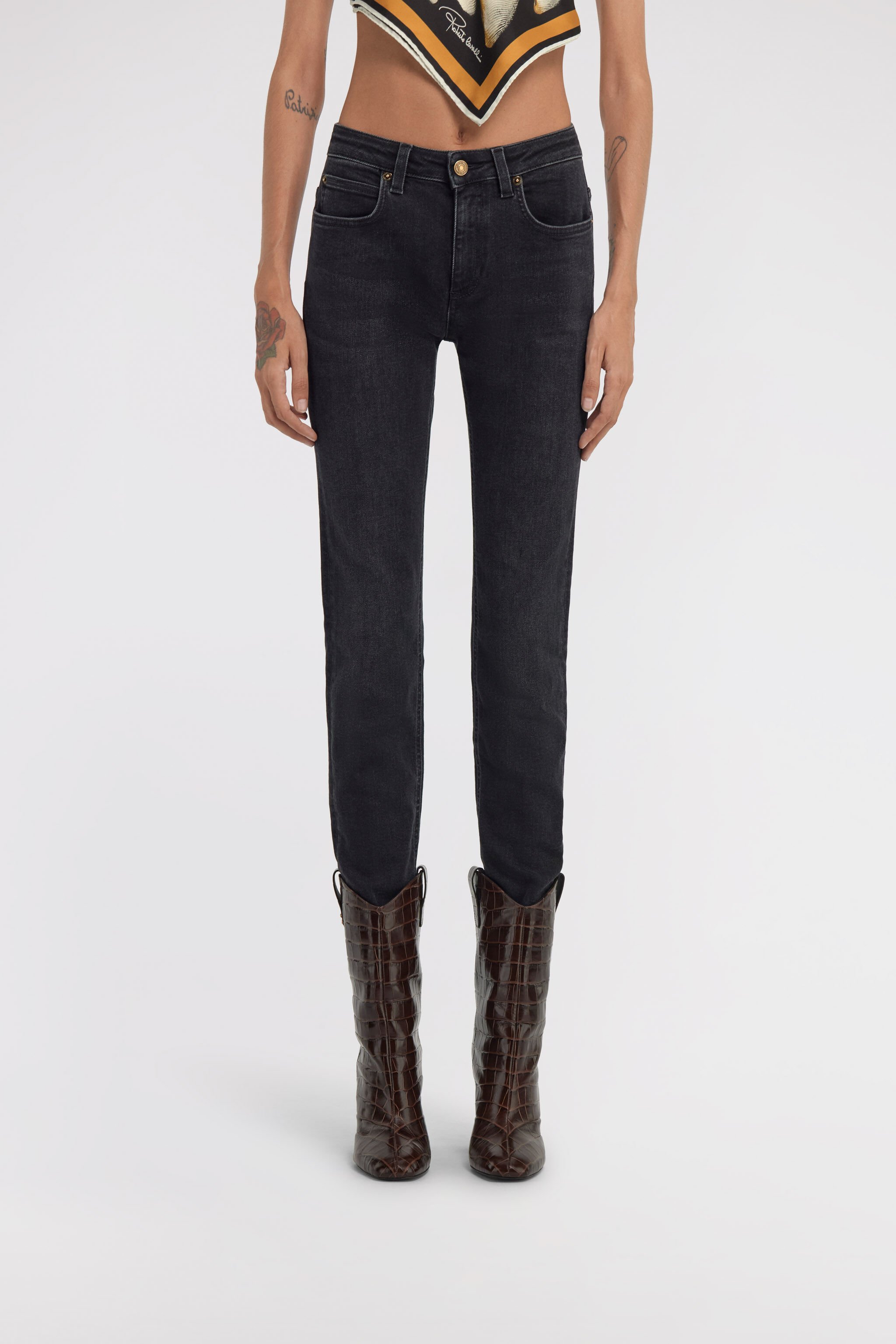 RC Skinny Jeans Black TKJ232-DN001