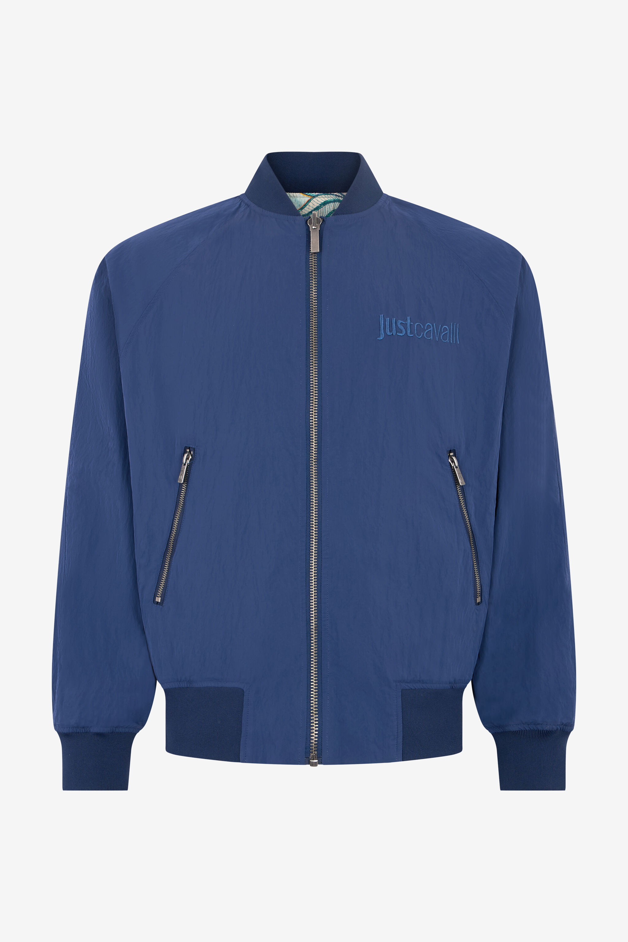 JC Giacca Stampa Tropical Garden NAVY WFT129-WF185