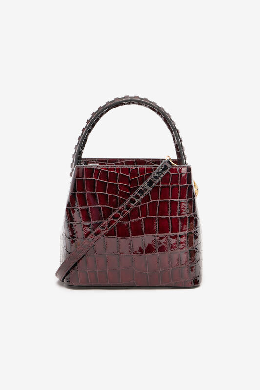 RC Crocodile-Effect Roar Bag Purple UKB011-PZE01