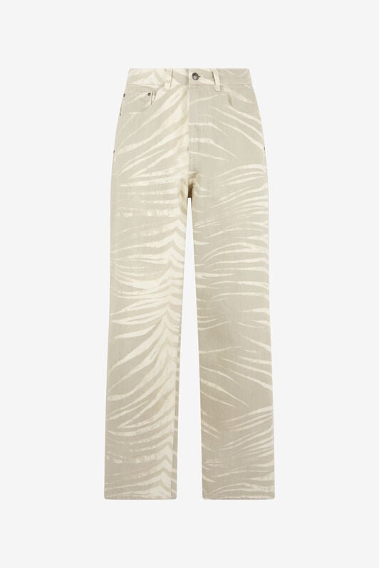 JC Natural Barb Print Jeans OFF WHITE WFJ007-WF020