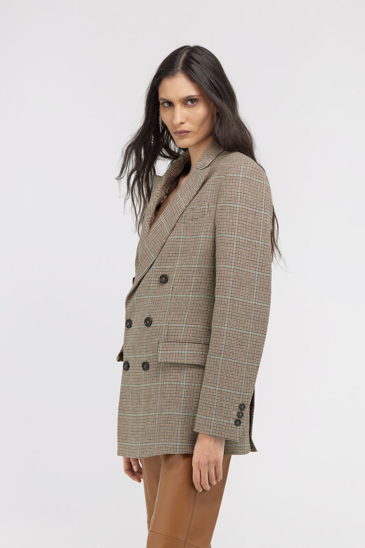 RC Double-breasted blazer Hellbraun SKT400-GA004