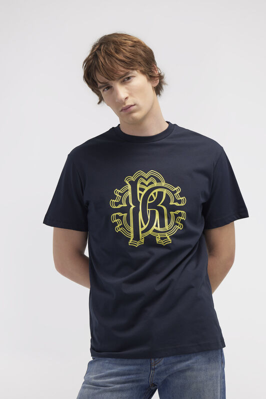 RC T-shirt with Monogram RC RC T-shirt with Monogram RC Dark blue NOT60L-JD060