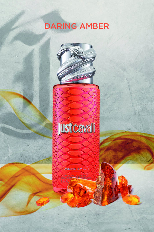 JC Just Cavalli Hair & Body Mist Daring Amber 250Ml - Made In Italy GENERIC UALI07-II011