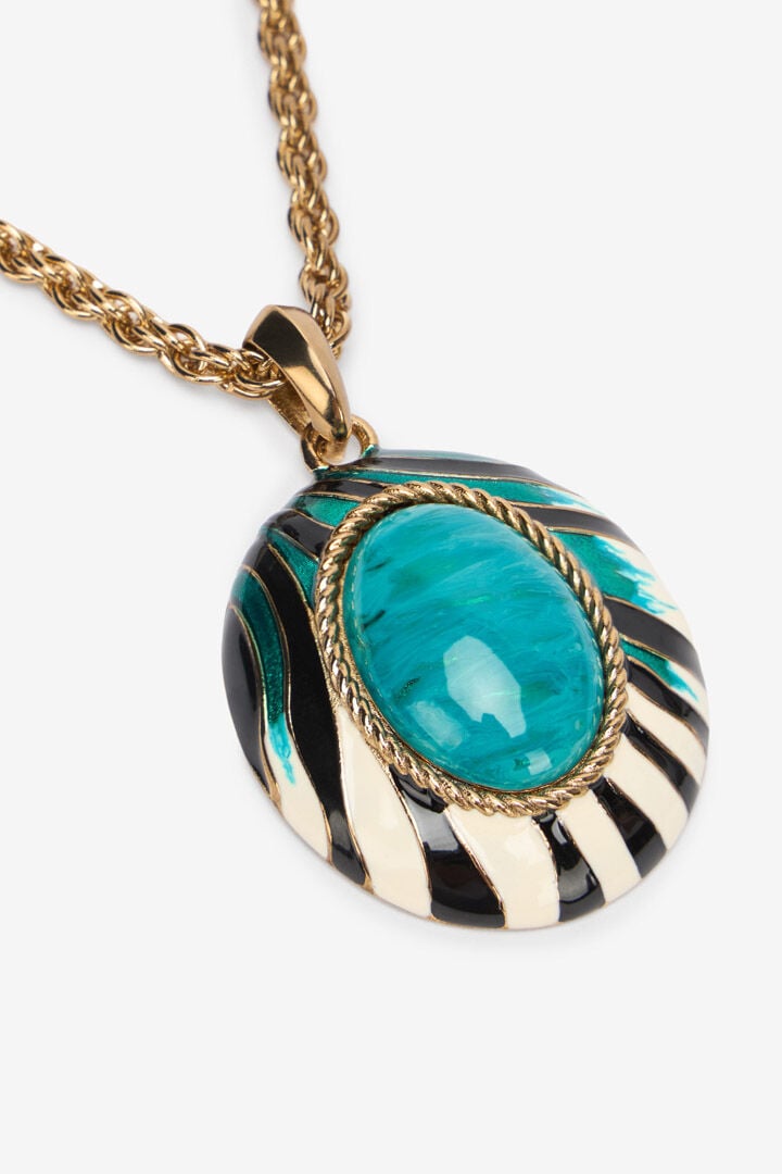 RC Ray Of Sea Print Necklace RAY OF SEA/BLUE VKG002-AM021