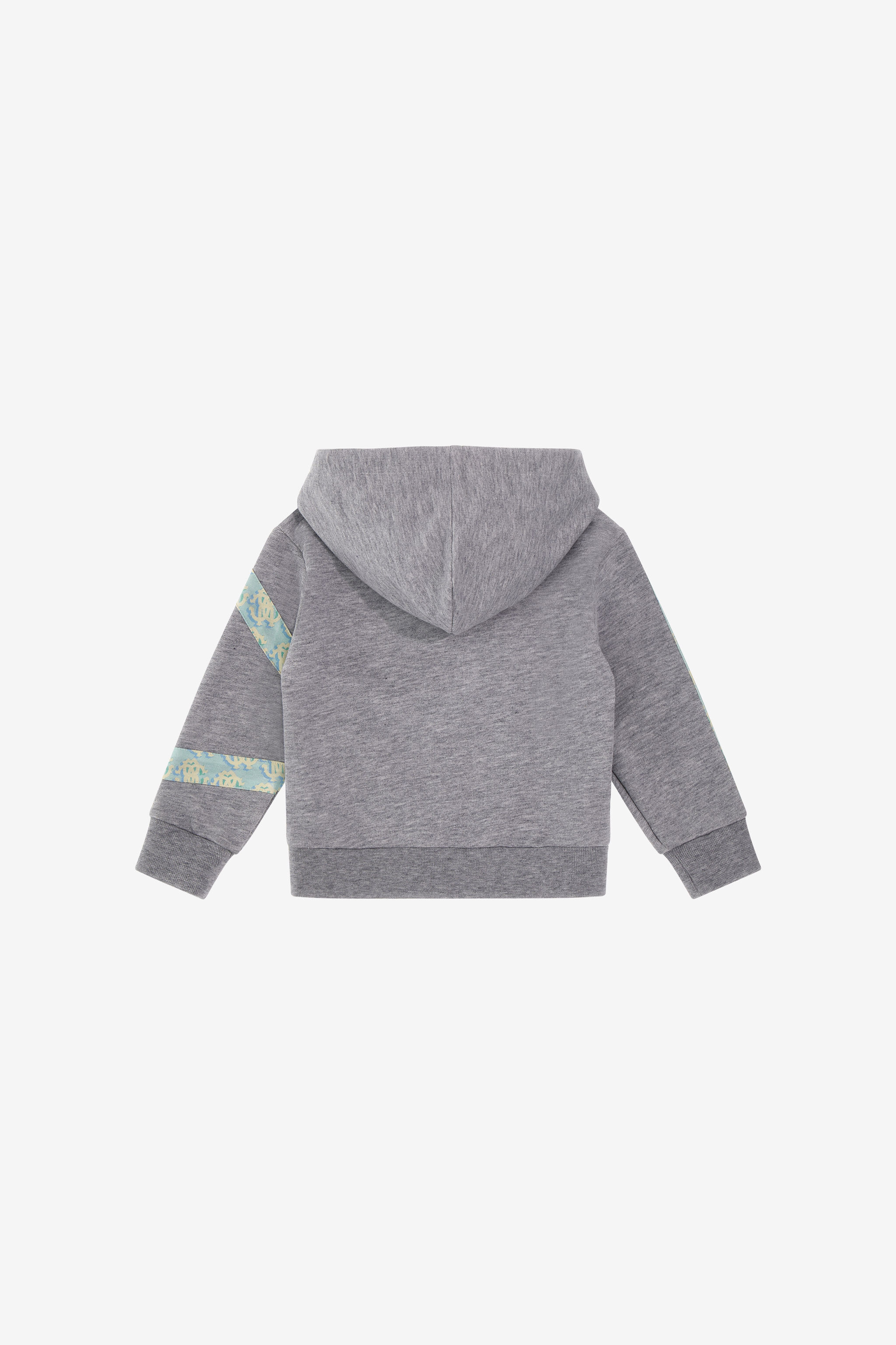 JU Sweatshirt With 3D RC Monogram Grey Melange SJT905-CF050
