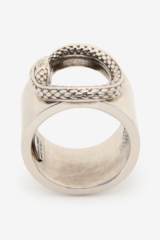 RC Snake Ring Silver URG011-AM258