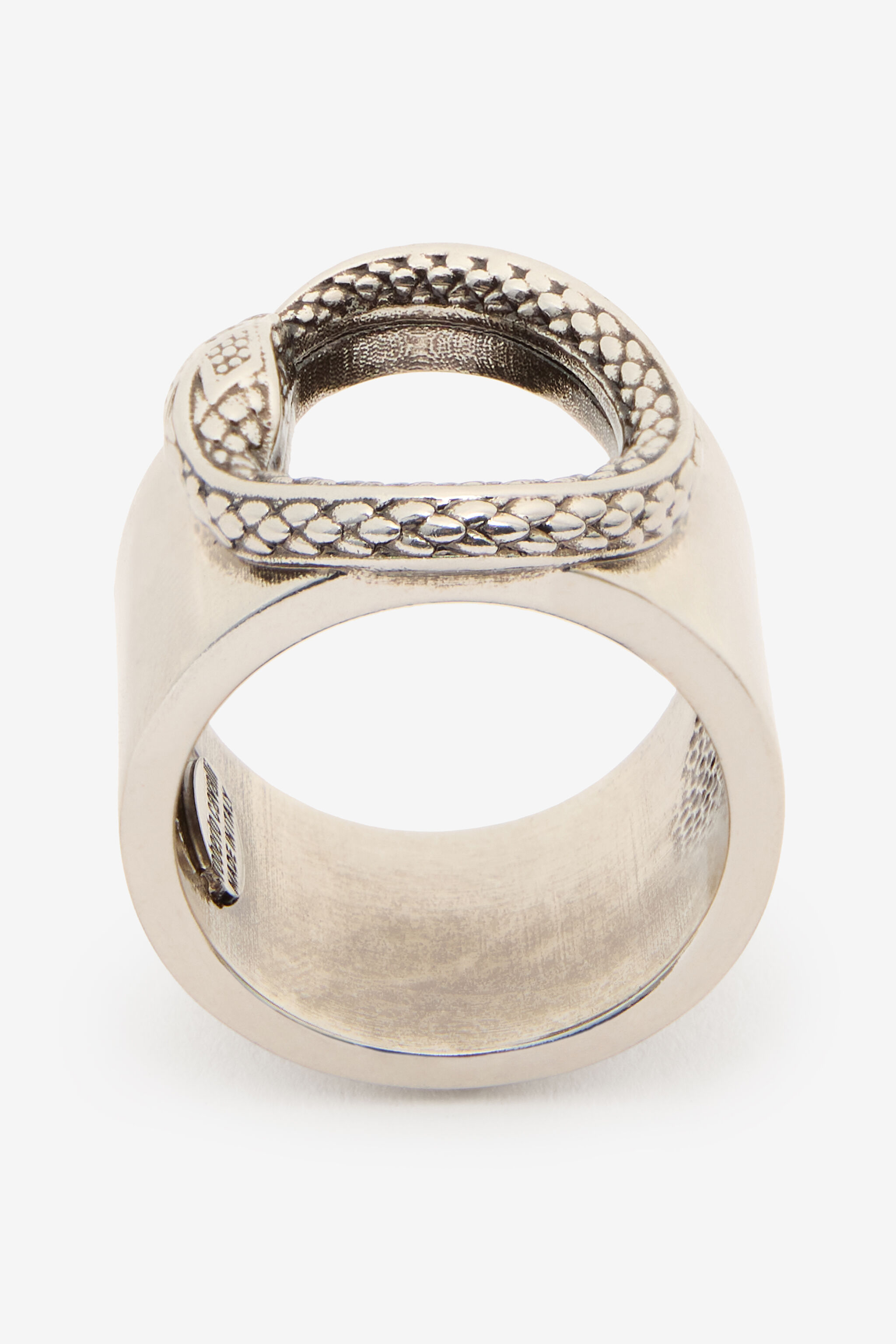 RC Snake Ring Silver URG011-AM258