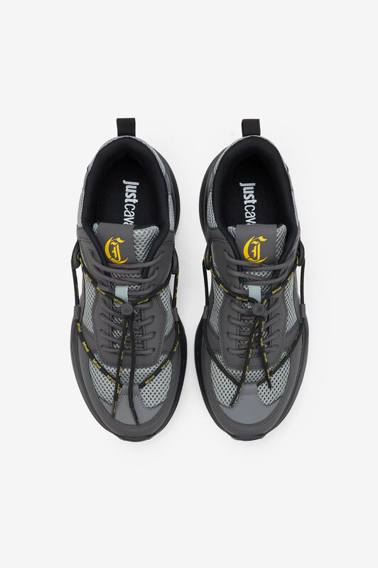 JC Grey Chunky Sneakers LONTRA WFS032-WF240