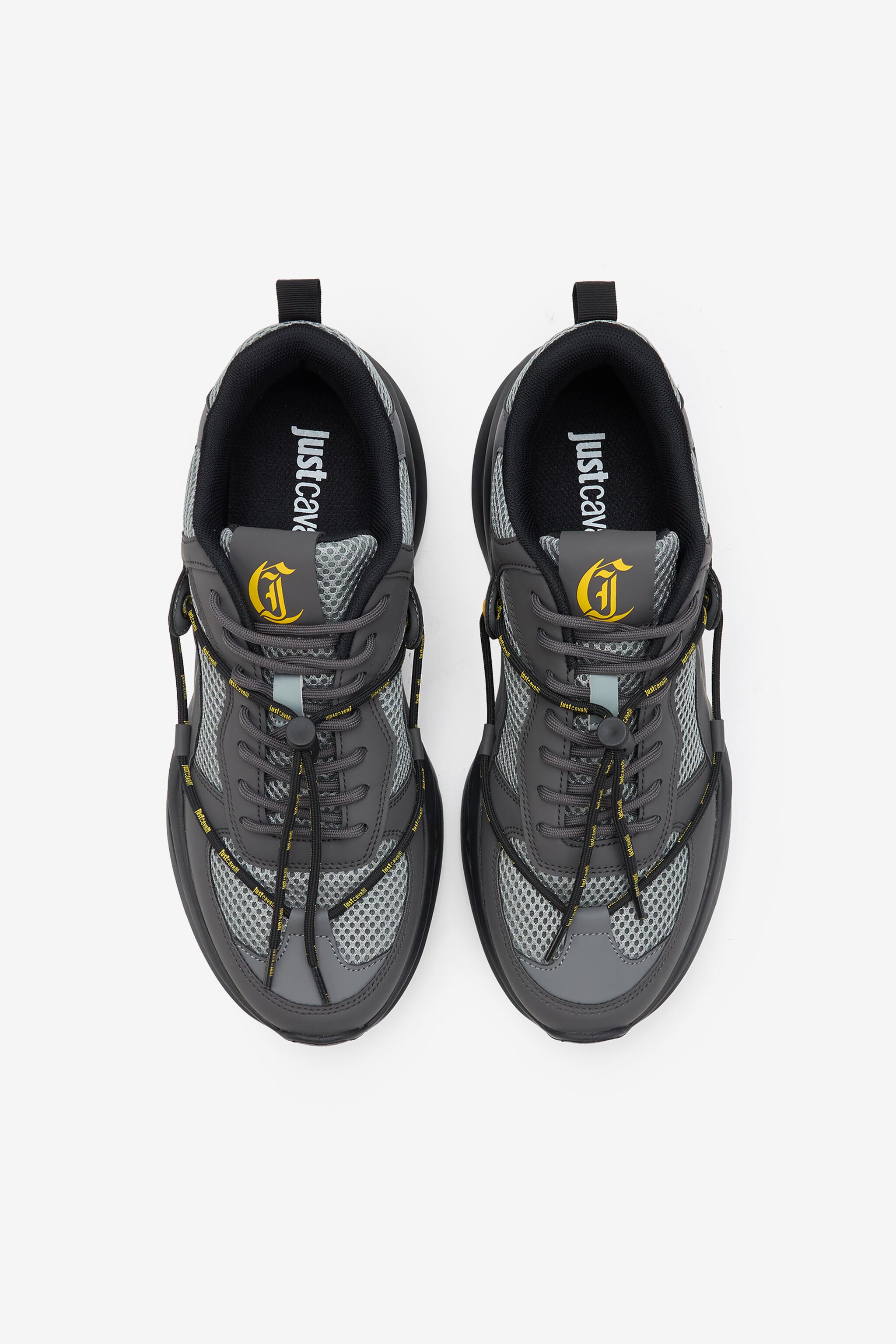 JC Grey Chunky Sneakers LONTRA WFS032-WF240