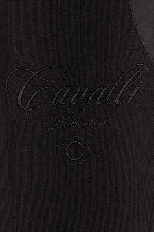 JU Logo-Embroidered Sweatpants Black OJT245-ISA2J