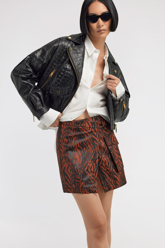 JC Just Cavalli Skirt Rot TFT092-TF138