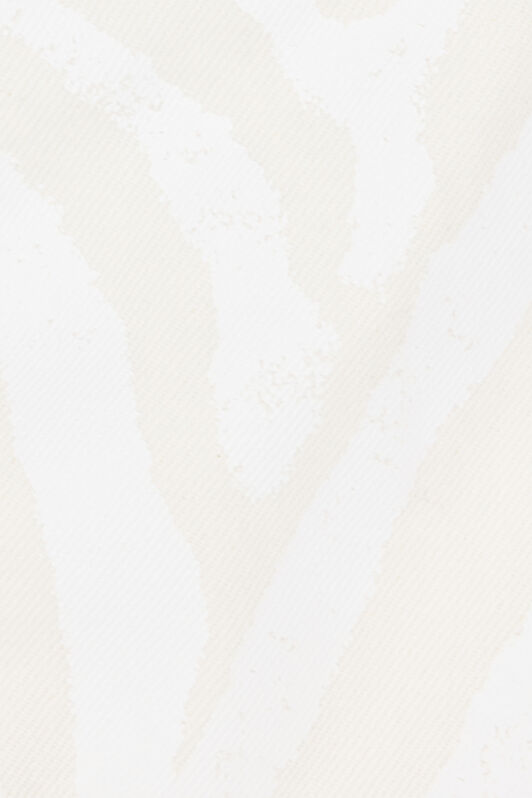 RC Pantalón Cinco Bolsillos Estampado Zebra Blanco URJ206-VMN73