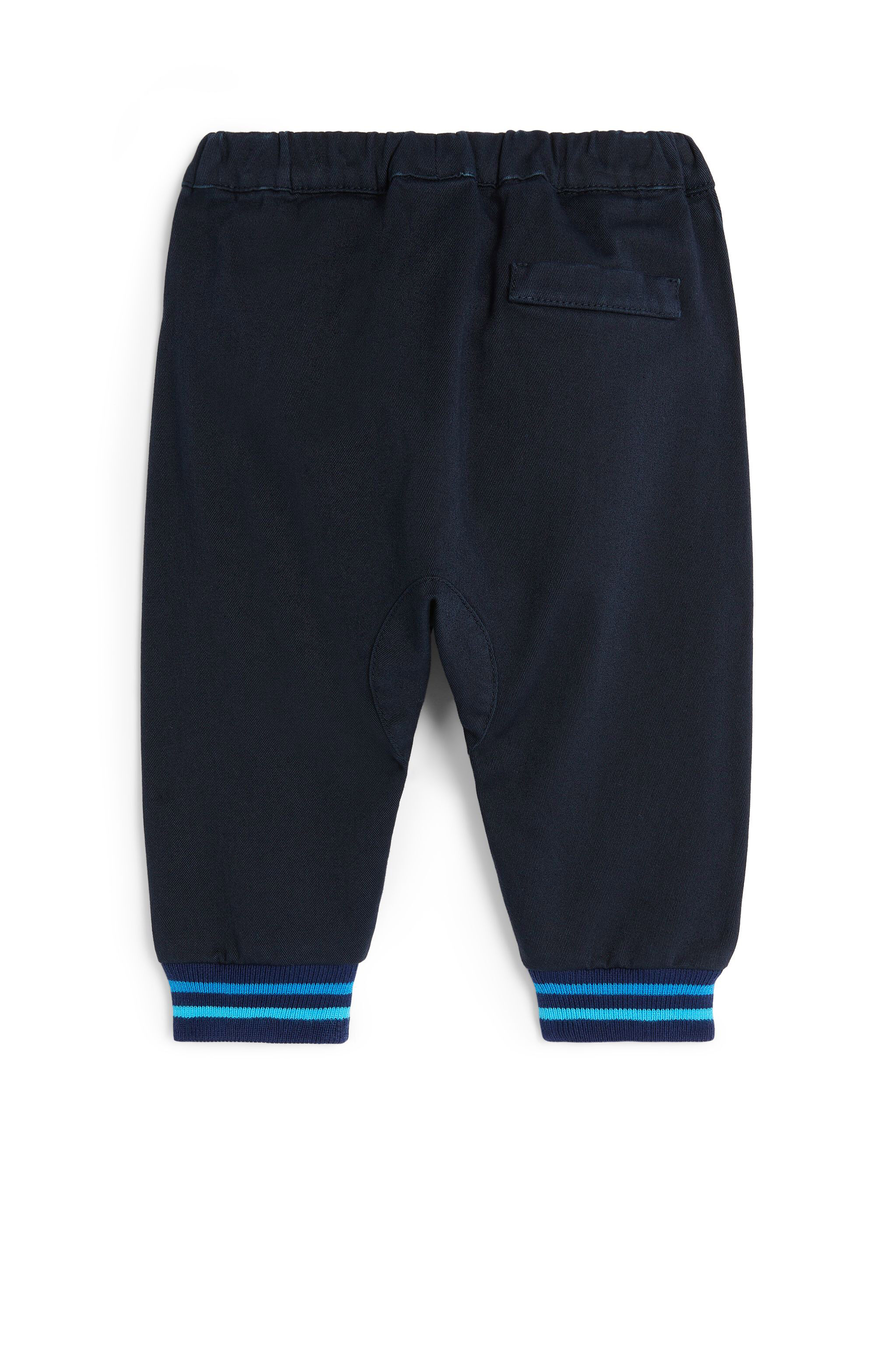 JU Cuffed logo trousers ENSIGN/BRILLIANT BLU LJT20E-CE035